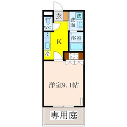 渡瀬駅 徒歩26分 1階の物件間取画像